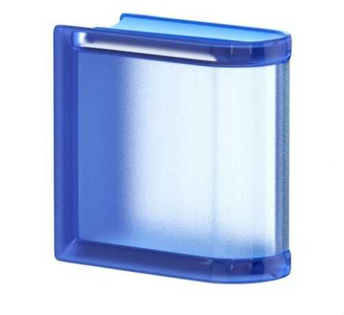 Luxfera Glassblocks MiniGlass modrá 15x15x8 cm sklo MGSLEBLU Glassblocks