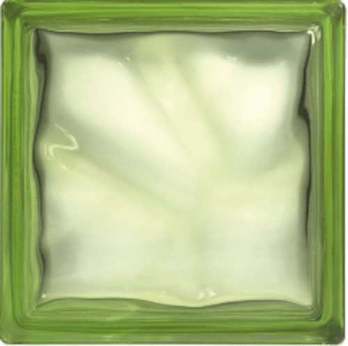 Luxfera Glassblocks green 19x19x8 cm sklo 1908WGREEN Glassblocks
