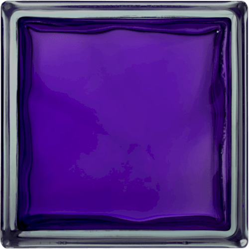 Luxfera Glassblocks violet 19x19x8 cm sklo 1908WVI Glassblocks
