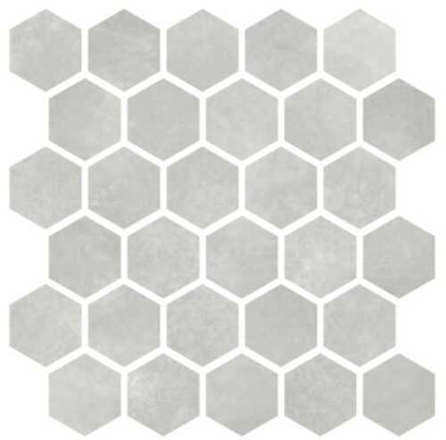 Mozaika Cir Materia Prima grey vetiver hexagon 27x27 cm lesk 1069911 Cir
