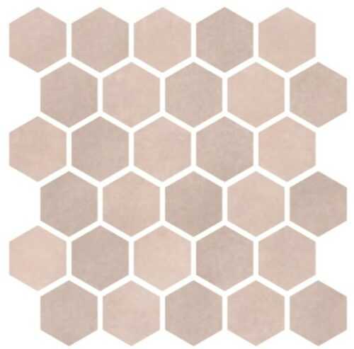 Mozaika Cir Materia Prima pink velvet hexagon 27x27 cm lesk 1069917 Cir
