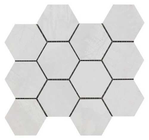 Mozaika Sintesi Met Arch light silver 30x34 cm mat MA12462 Sintesi