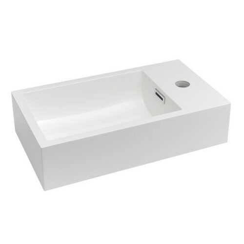 Nábytkové umyvadlo Naturel Verona 46x26 cm otvor pro baterii vpravo VE4626 Naturel