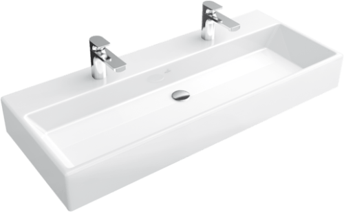 Nábytkové umyvadlo Villeroy & Boch Memento 100x47 cm dva otvory pro baterii 5133AK01 Villeroy & Boch