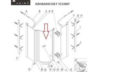 Náhradní díl Siko Comfort NDTCS390TDVERE SIKO