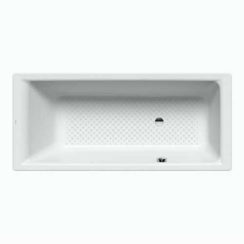 Obdélníková vana Kaldewei Puro 170x80 cm smaltovaná ocel celoplošný Antislip alpská bílá 259234010001 Kaldewei