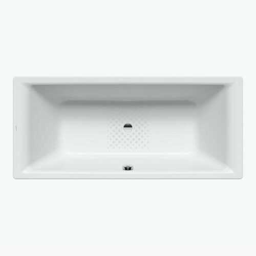 Obdélníková vana Kaldewei Puro Duo 180x80 cm smaltovaná ocel Antislip alpská bílá 266430000001 Kaldewei