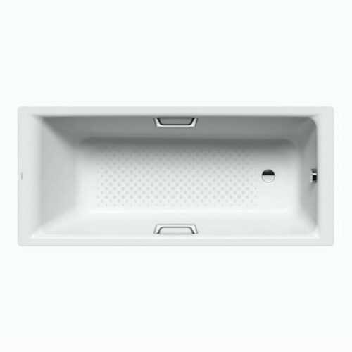 Obdélníková vana Kaldewei Puro Star 170x80 cm smaltovaná ocel celoplošný Antislip alpská bílá 259534010001 Kaldewei