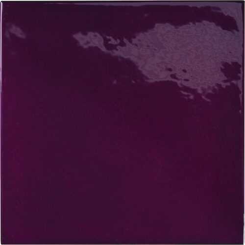 Obklad Equipe VILLAGE aubergine 13x13 cm lesk VILLAGE25624 Equipe