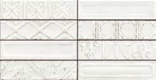 Obklad Ragno eden bianco 7x28 cm