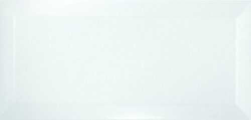 Obklad Ribesalbes Chic Colors blanco bisel 10x20 cm lesk CHICC1346 Ribesalbes