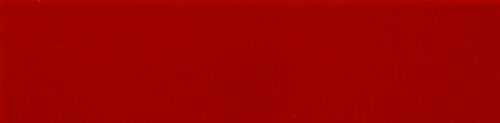 Obklad Ribesalbes Chic Colors rojo 10x30 cm mat CHICC1408 Ribesalbes