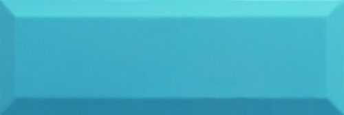 Obklad Ribesalbes Chic Colors teal bisel 10x30 cm lesk CHICC1603 Ribesalbes