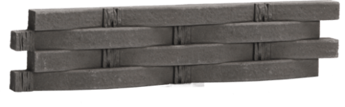 Obklad Vaspo Decorstone Ratan tmavě šedá 8