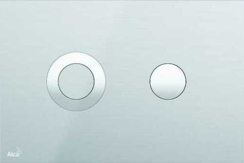 Ovládací tlačítko Alcaplast nerez mat TURN-INOX Alcaplast
