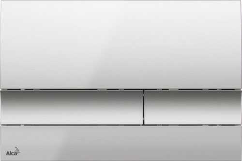 Ovládací tlačítko Alcaplast plast chrom mat M1722 Alcaplast