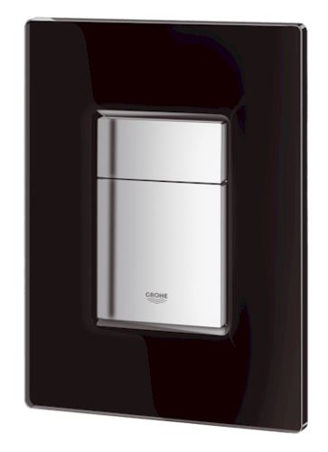 Ovládací tlačítko Grohe Skate Cosmopolitan sklo velvet black 38845KS0 Grohe