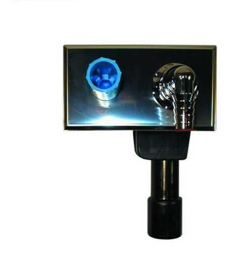 Podomítková zápachová uzávěrka DN40/50 pro pračky a myčky s připojením rozvodu vody