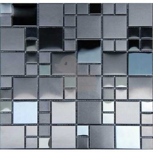 Premium Mosaic mozaika černá nerezová 30x30 cm MOS4823BK Premium Mosaic
