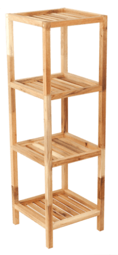 Regál Multi 36x36 cm ořech POLICEORECH4 Multi