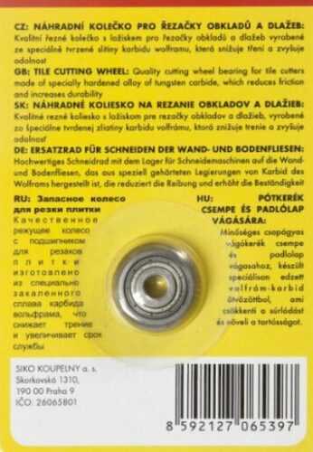 Řezací Kolečko Multi Tools délka řezu cm NAHRKOL2266 Multi Tools