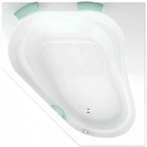 Rohová vana Teiko Korfu 150x150 cm akrylát V111150N04T03001 Teiko