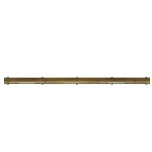 Rošt Alcaplast 105 cm mosaz bronz-antic plný DESIGN-1050ANTIC Alcaplast