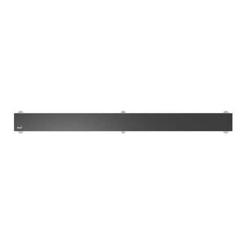 Rošt Alcaplast 65 cm sklo černá lesk plný GL1204-650 Alcaplast