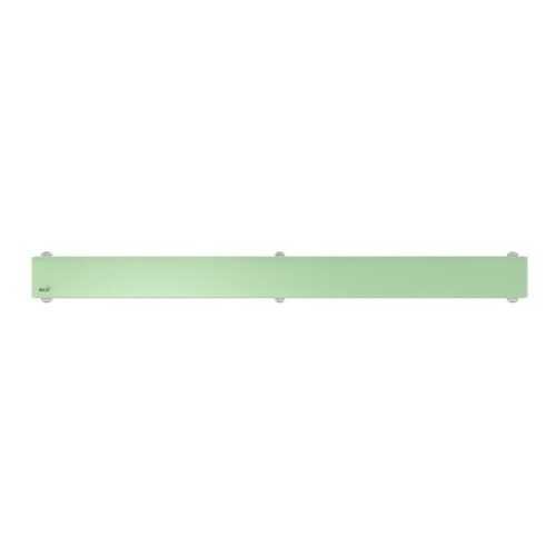 Rošt Alcaplast 95 cm sklo zelená lesk plný GL1202-950 Alcaplast