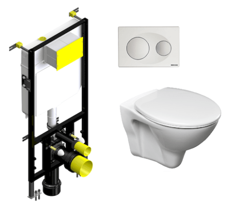 SIKO komplet WC do sádrokartonu KMPLVIDIMABS SIKO