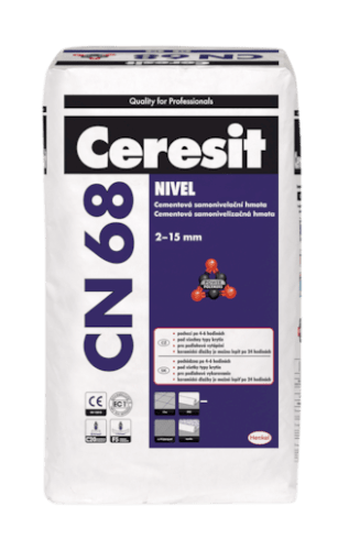 Samonivelační hmota Ceresit CN 68 25 kg CN68 Ceresit