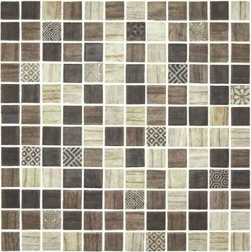 Skleněná mozaika Mosavit Forest tilos 30x30 cm mat FORESTTI Mosavit