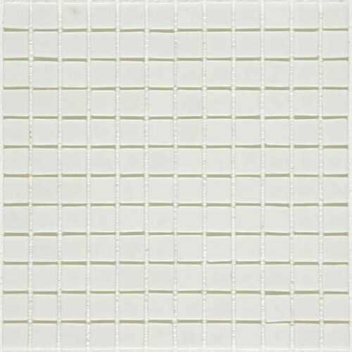 Skleněná mozaika Mosavit Monocolores Blanco 30x30 cm lesk MC101 Mosavit