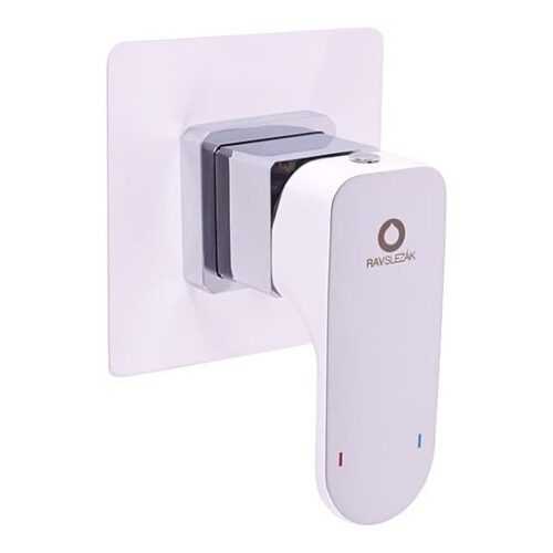 Sprchová baterie RAV SLEZÁK YUKON včetně podomítkového tělesa bílá/chrom YU183CB RAV SLEZÁK