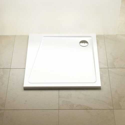 Sprchová vanička čtvercová Ravak 10° 90x90 cm litý mramor XA057701010 Ravak