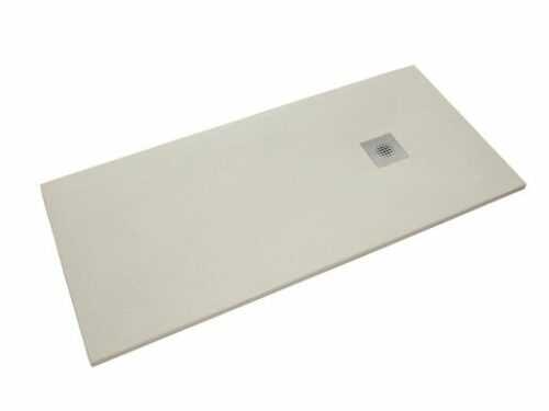 Sprchová vanička obdélníková Siko Stone 140x90 cm litý mramor blanco SIKOSTONE14090SB SIKO