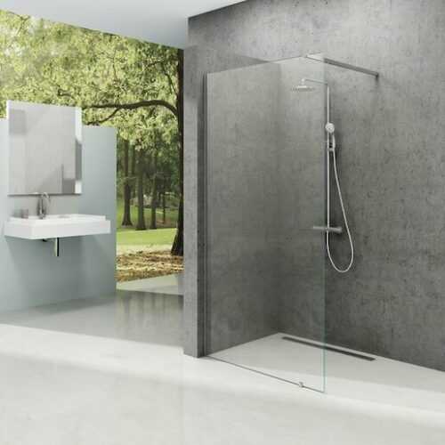 Sprchová zástěna walk-in 100x200 cm Ravak Walk-In černá matná GW9WA0300Z1 Ravak