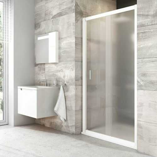 Sprchové dveře 100x190 cm Ravak Blix bílá 0PVA0100ZG Ravak