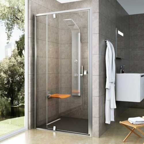 Sprchové dveře 100x190 cm Ravak Pivot chrom matný 03GA0U00Z1 Ravak