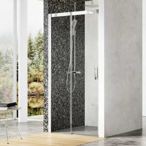 Sprchové dveře 100x195 cm levá Ravak Matrix chrom lesklý 0WLA0C00Z1 Ravak
