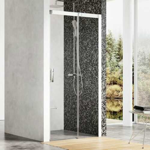 Sprchové dveře 100x195 cm pravá Ravak Matrix bílá 0WPA0100Z1 Ravak