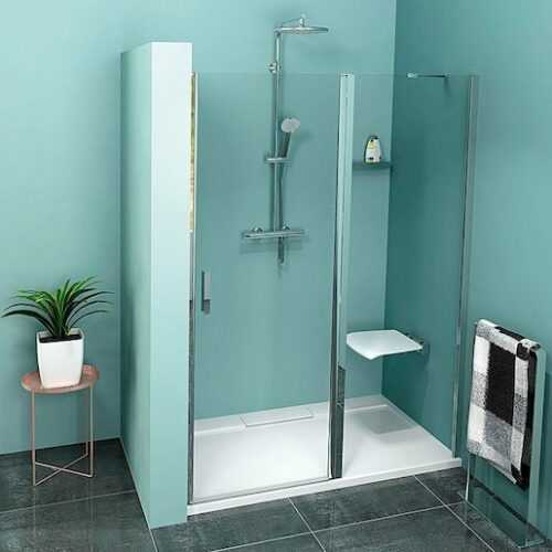 Sprchové dveře 100x200 cm Polysan Zoom chrom lesklý ZL1310 Polysan