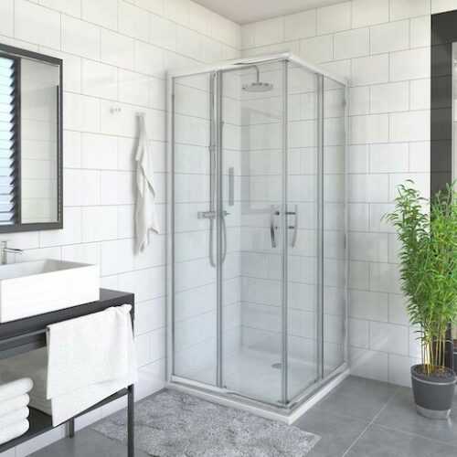 Sprchové dveře 100x200 cm levá Roth Proxima Line chrom lesklý 528-1000000-00-02 Roth