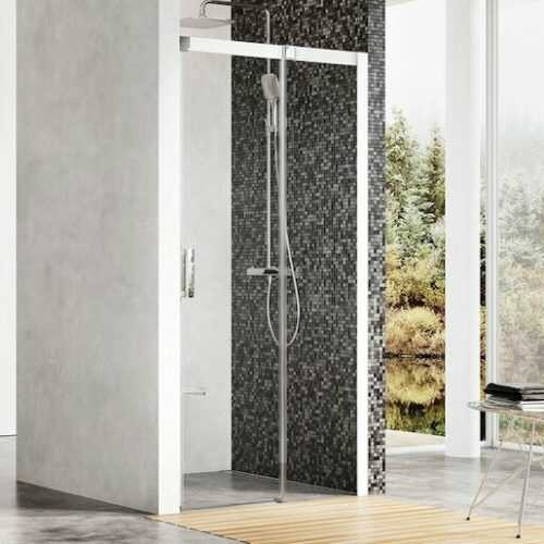 Sprchové dveře 120x195 cm pravá Ravak Matrix bílá 0WPG0100Z1 Ravak