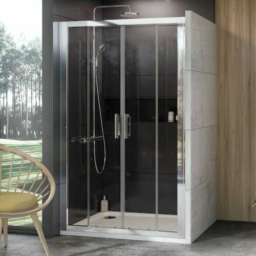 Sprchové dveře 190x190 cm Ravak 10° chrom lesklý 0ZKL0C00Z1 Ravak