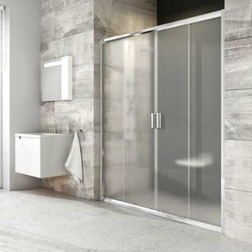 Sprchové dveře 190x190 cm Ravak Blix bílá 0YVL0100Z1 Ravak