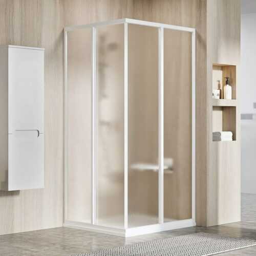 Sprchové dveře 90x185 cm Ravak Supernova bílá 14V70102ZG Ravak