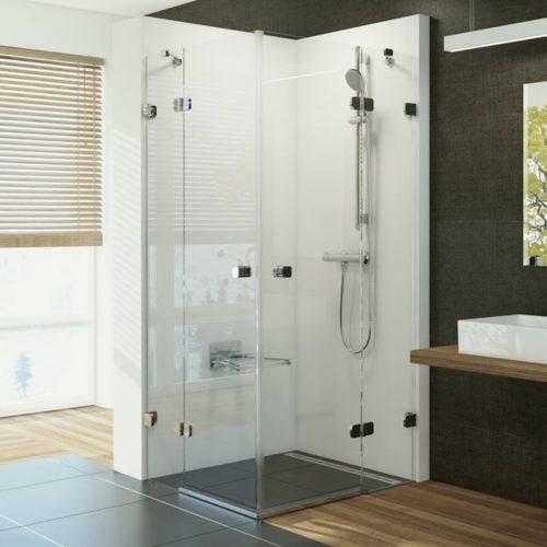 Sprchový kout 80x80x195 cm Ravak Brilliant chrom lesklý 1UV44A00Z1 Ravak