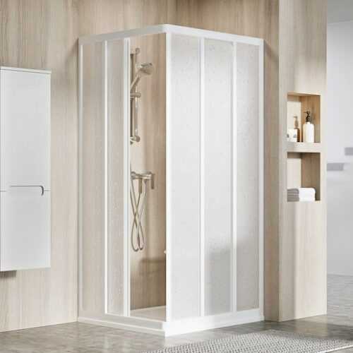 Sprchový kout 90x188 cm Ravak Supernova bílá 15V7010211 Ravak