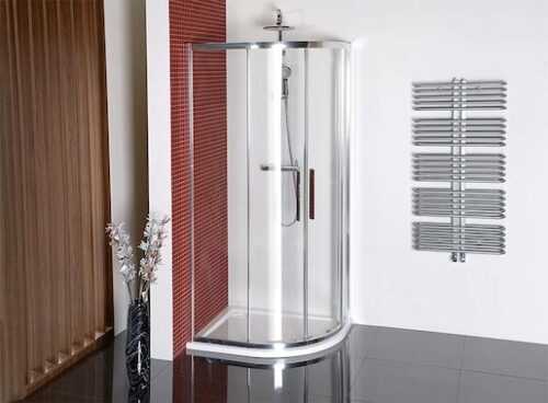 Sprchový kout asymetrický 90x80x200 cm Polysan LUCIS chrom lesklý DL5215 Polysan